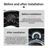 12.3-inch Digital Instrument Cluster for Porsche Panamera 2010–2016 Android Head Unit Aotsr