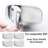For Leapmotor B10 B01 Interior Car Door Handle Anti Scratch Sticker Pad Protective Modification Accessory