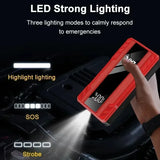 600A Compact Jump Starter for Up to 3.0L Gas Vehicles Car Interior Accessory EAFC
