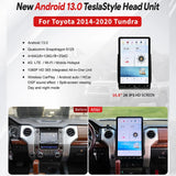 16.8-inch Vertical Touch Screen Android Head Unit for Tundra Android Head Unit Aotsr