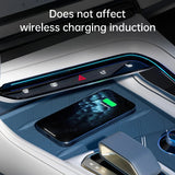 For Zeekr 001 Car Center Console Wireless Charging Mat Silicone Anti Slip Scratch-resistant Pad Interior Accessories Car Inte