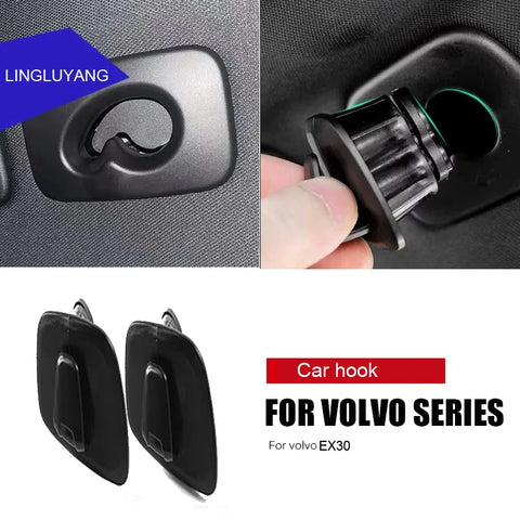 Rear Roof Hook Hanger for Volvo EX30 Interior Accessory Car Interior Accessory LINGLUYANG