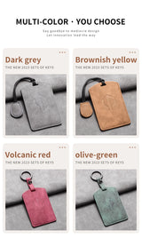 Car Remote Key Case Cover For Leapmotor C16 B01 C10 C11 Sheep Suede Car Key NFC Card Protector Shell Kychain Holder Accessories