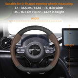 Steering Wheel Cover Carbon Fiber Texture BYD Seal