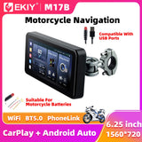 6.25" GPS BSD Display with TPMS for Universal Motorcycles Android Head Unit EKIY