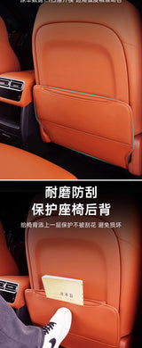 For Li Lixiang L6 L9 L8 L7 ideal Car Rear Seat Anti Kick Mats 2nd Row Seat Back Protection Mats Car Protection Accessories