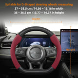 Suede Matte Carbon Fiber Cover for Lynk & Co 01