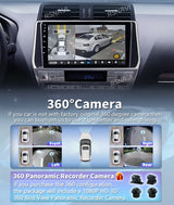 2K Android 15 Multimedia Head Unit for Toyota Prado 2018-2020