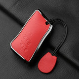 5 Button Metal and Leather Car Key Case Cover For Lexus LM350h LM500H