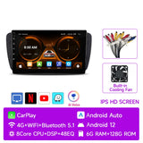 9-Inch Android 12 Head Unit for Seat Ibiza 6J 2009–2013
