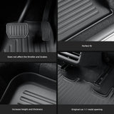 Floor Mats for Tesla Model Y 2025+ Juniper Floor Mats OEM