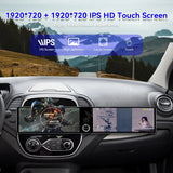 24.6 Inch Dual Screen Android Head Unit for Renault Captur