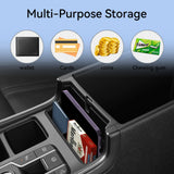 Kia Sorento 2021-2025 Center Console Storage Box Silicone Car Tray Organizer Accessories Tidying Black Car Interior Accessory