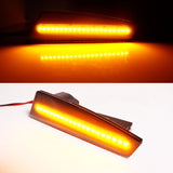 Amber/White Side Marker Lights for Jeep Liberty 08-12 Car Interior Accessory iJDM