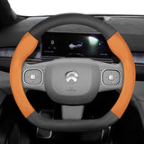 Nio Carbon Fiber Leather Steering Wheel Cover Fit