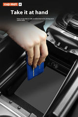 For BYD SeaLion 07 EV Car Cup Mat Center Console Storage Box Pad Door Groove Liner Custom Interior Accessories
