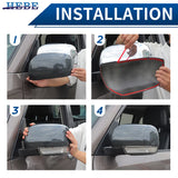 Mirror Housing Cover for Mitsubishi Pajero 07-21 Car Interior Accessory HEBE