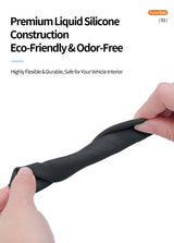 Silicone Steering Column Lever Protector Cover ( Wiper & Turn Signal Stalk) For Mercedes-Benz 2023-2026 Original Color Matching