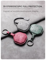 Car Remote Key Case Cover Shell For Jetour Freedom T1 Jetour Freedom T2 Traveller Sheep Suede Key Bag Cover Keychain Protector