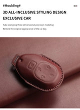 Leather Car Key Case Cover For GAC GS4 GM8 GA4 GS5 GS3 GA3 GA6 SGS7 Trumpchi E8 E9 MPV S7 E8 E9 GN8 M8 GM8 Remote Key Case Shell