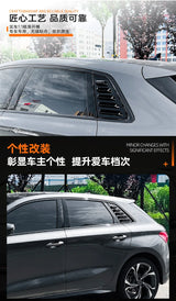 For Audi A3 S3 8Y Sportback 2021 To Present Car Rear Window Louver Decorative Sticker Auto Modification Accessories Car Decal