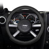 Breathable Leather Steering Cover for Jeep Wrangler JL Car Interior Accessory Hocasen