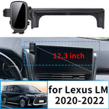 Smart Wireless Charging Phone Mount for Lexus LM 2020–2022 Car Phone Holder OEM