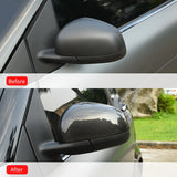 Carbon Fiber Rear Mirror Cover for Smart 453 Fortwo Car Interior Accessory GMUNI