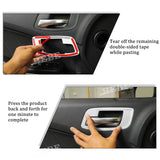 Door Handle Cover Trim for Chrysler 300C Dodge Charger 2011+ Car Interior Accessory HEBE