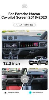 Android 13 Multimedia Head Unit for Porsche Macan 2018–2023 Android Head Unit Aotsr