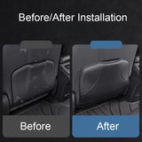 For BYD Seal EV Rear Seat Anti-Kick Pad Storage Bag Leather Seat Back Protective Mat Organizer Anti Rub Accessories 2022-2025