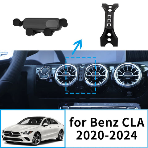 Wireless Charging Phone Mount for Mercedes-Benz CLA A-Class Car Phone Holder CATUSIKI