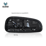 Vland Dynamic LED Tail Lights Mini Clubman 15-23 Car Interior Accessory Vland