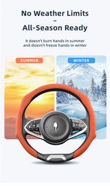 Suede Steering Wheel Cover for GWM Ora Universal