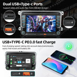 7 Inch Android Car Radio for VW Polo Golf Passat Wireless Auto Android Head Unit AKAMATE
