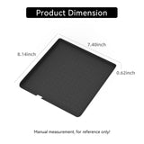 for Toyota RAV4 2026 (Left Rudder only) Car Anti Dirt Pad Mobile Wireless Charging Center Anti‑Slip Mat Accessiories Silicone