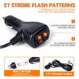40 LED Strobe Warning Light 27 Modes Universal fit