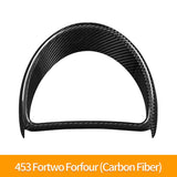 Carbon Fiber Dashboard Screen Trim for Smart 453