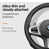 Ultra-Thin Breathable Leather Wheel for BMW Models Car Interior Accessory Hocasen