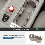 Armrest Cup Holder Organizer for Volvo S90 XC60 XC90