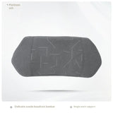 ZEEKR 001 Zeekr001 Car Headrest Waist Cushion Dupont Biological Fleece Suede