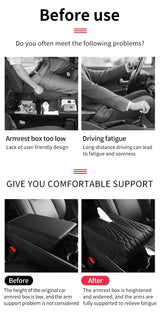 Armrest Mat Memory Foam for Tesla Model 3 Accessory Car Interior Accessory OEM