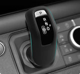Original Leather Center Gear Shift Knob Cover For Land Rover Lever Shifter Boot Anti Scratch Car Performance Interior Accessory