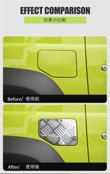 Fuel Tank Cap Cover Stainless Steel for Suzuki Jimny Car Interior Accessory GMUNI