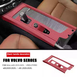 Silicone Center Console Pad for Volvo XC60 V60 2024+ Car Interior Accessory LINGLUYANG red Other