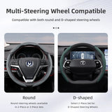 Breathable Leather Steering Wheel Cover for Changan Cars Car Interior Accessory Hocasen