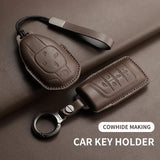 Leather Car Key Case Cover For GAC Trumpchi GA6 SGS7 GA4 GS5 GS3 GS4 GM8 GA3 Legend GS8 Empow J14 J15 J16 J11 J12 J13 Keychai
