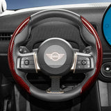Steering Wheel Cover Carbon Fiber for Mini Cooper