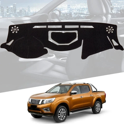 Custom Fit Dashboard Protection Mat for Nissan Navara 2015-2019 Dashboard Mat CATUSIKI