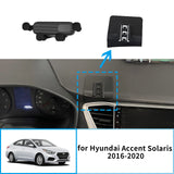 Smart Wireless Fast Charging Phone Mount for Hyundai Accent 2016-2020 Car Phone Holder CATUSIKI